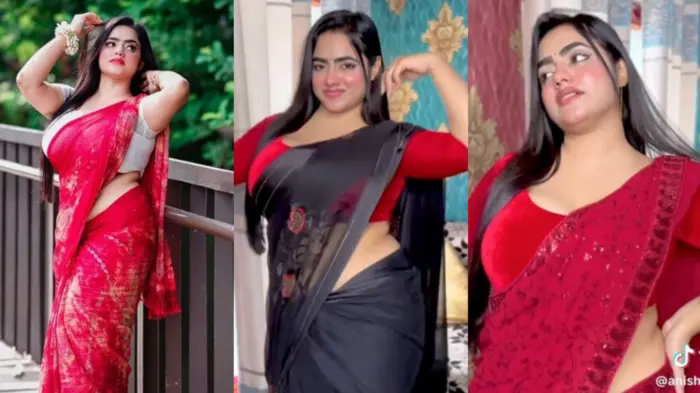 Bangladeshi Tiktoker Anisha Momo Viral Collection