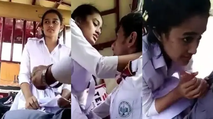 College Girl Blowjob and Fucking Outdoor