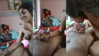 Desi Girl Giving Blowjob To Husband Nude
